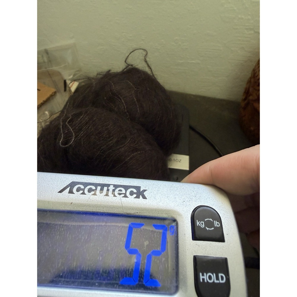 Knit Picks Aloft Mohair Silk Yarn Black Lot Of 2 Lace Weight 25 G Each - Picture 5 of 6